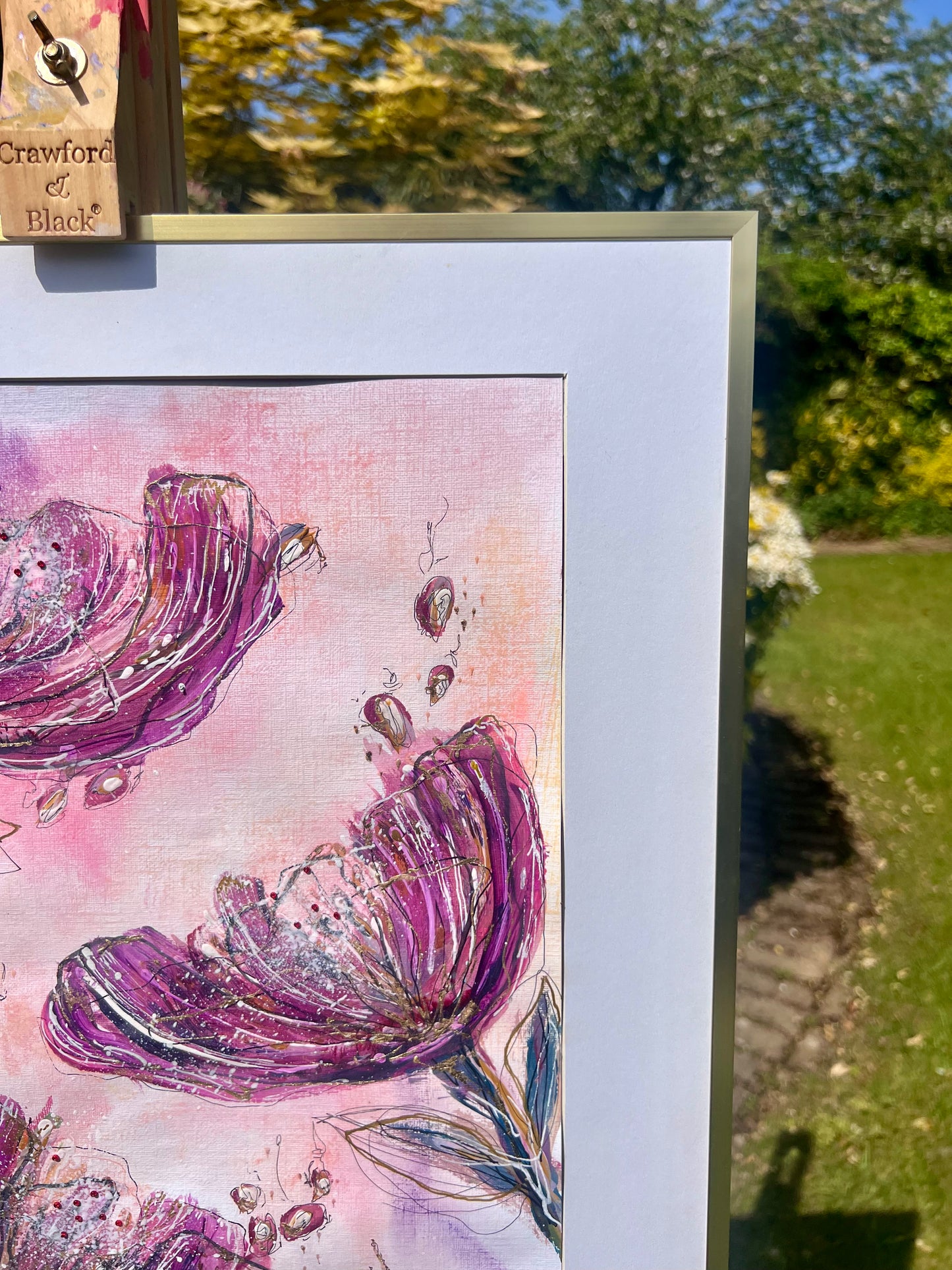 WHERE WISHES FELL LIKE PETALS Print