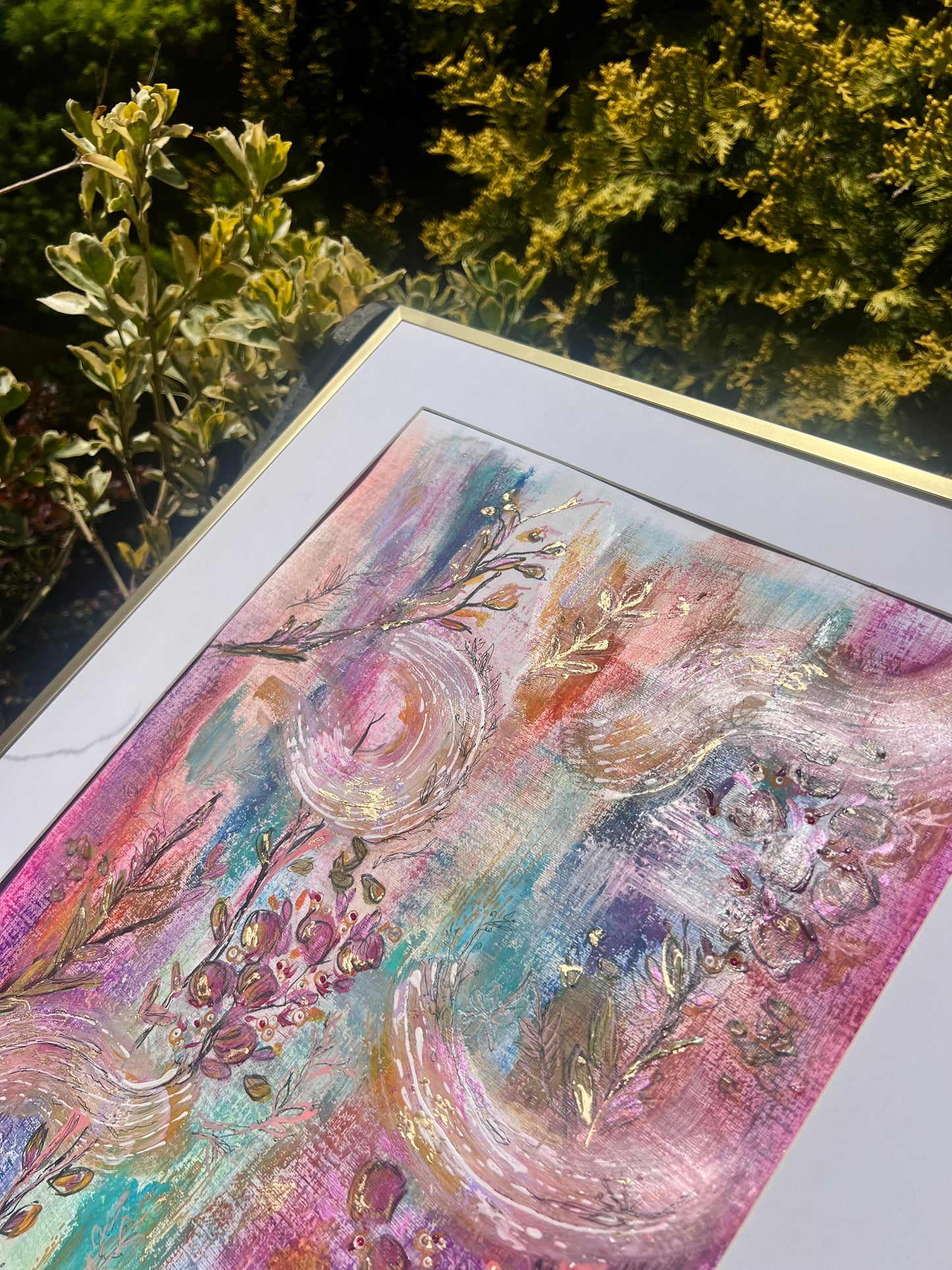 STEPPING INTO WHAT EXPANDS Print